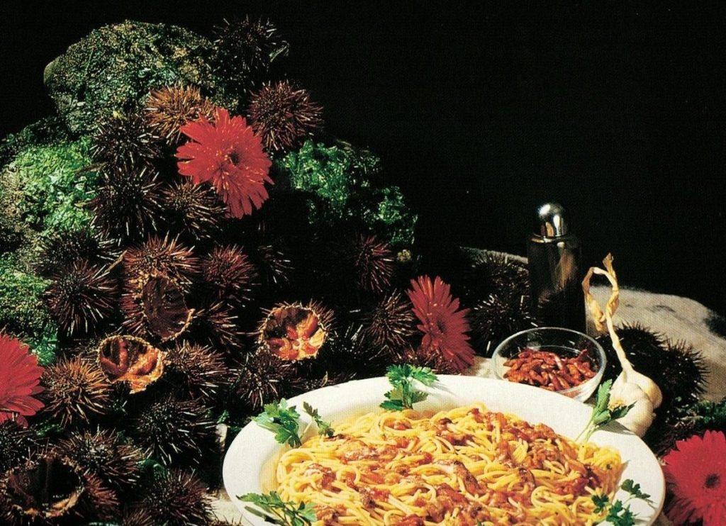 Spaghetti con ricci di mare